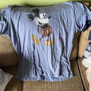 Grey Mickey Mouse shirt